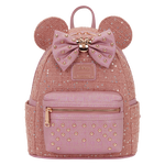 Minnie Mouse Exclusive Glitter Tweed Mini Backpack, , hi-res view 1