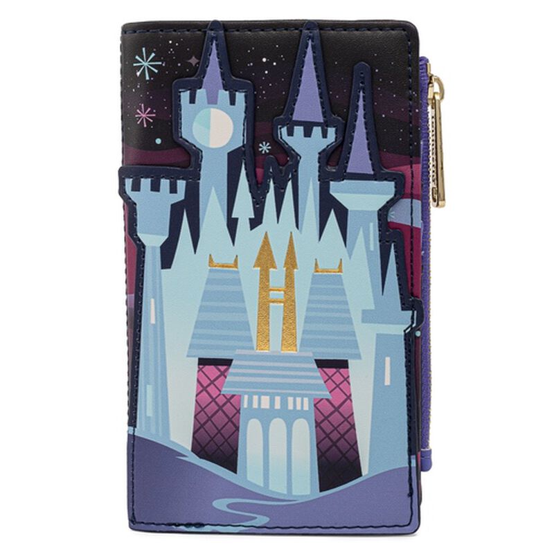 Disney Cinderella Castle Flap Wallet, , hi-res view 1