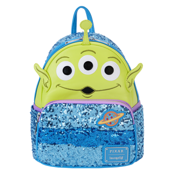 Toy Story Exclusive Alien Sequin Cosplay Mini Backpack, Image 1