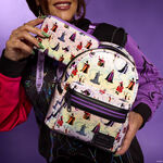Disney Villains Iridescent All-Over Print Mini Backpack, , hi-res view 3