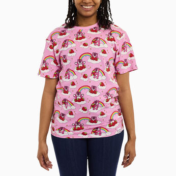 Toy Story Lotso Rainbow All-Over Print Unisex Tee, Image 1