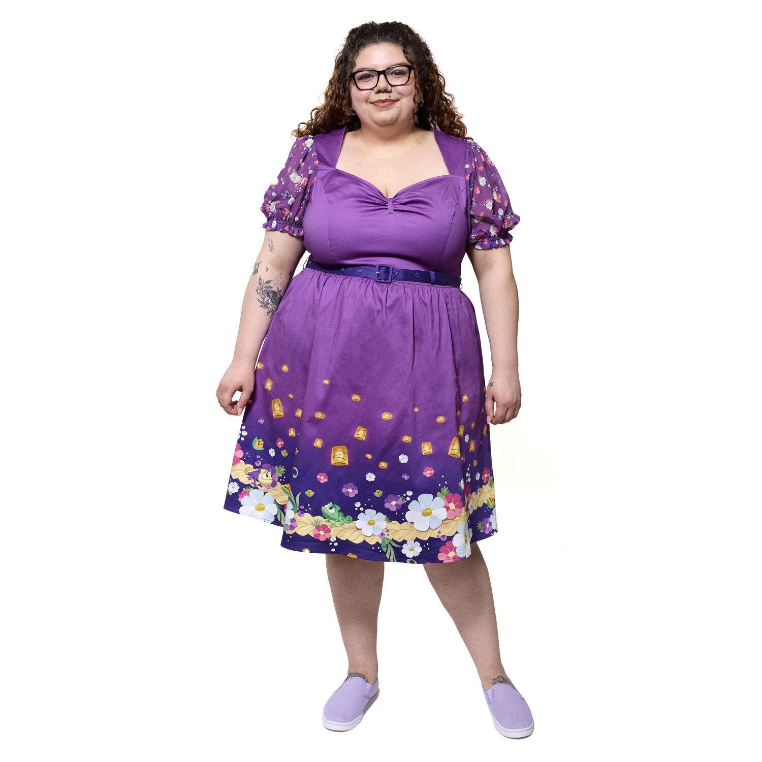 Rapunzel dress loungefly online