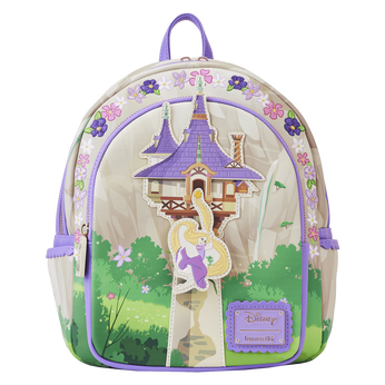 Tangled Rapunzel Swinging from the Tower Mini Backpack, Image 1