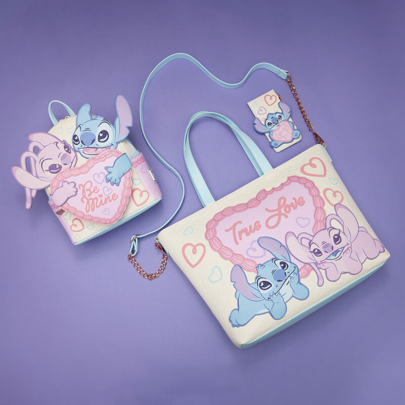 Stitch & Angel True Love Tote Crossbody Bag, , hi-res view 5