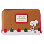 Peanuts Snoopy Gingerbread Wreath Scented Zip Around Wallet, , hi-res view 5