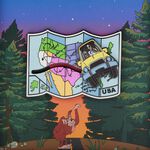 Goofy Movie Road Map Sliding Pin, , hi-res view 5