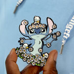 Stitch Springtime Daisy 3" Collector Box Pin, , hi-res view 2