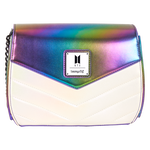 Funko Pop! By Loungefly BTS Iridescent Quilted Crossbody Bag, , hi-res view 7