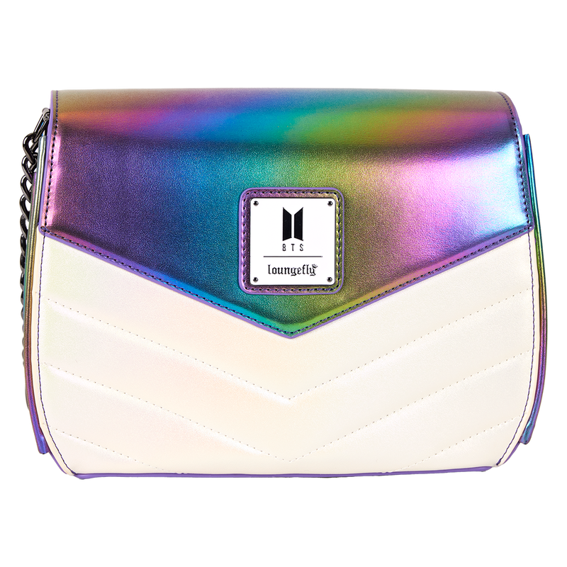 Funko Pop! By Loungefly BTS Iridescent Quilted Crossbody Bag, , hi-res view 7