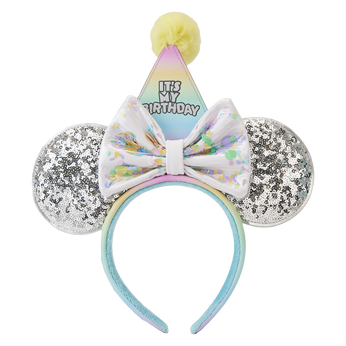 Mickey & Friends Birthday Celebration Ear Headband, Image 1