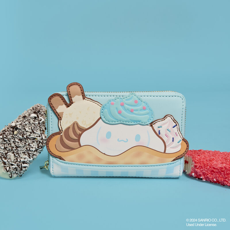 SDCC Limited Edition Sanrio Cinnamoroll&trade;️ Ice Cream Cosplay Zip Around Wallet, , hi-res view 2