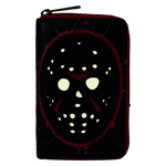 Friday The 13th Exclusive Jason Mask Glow Zip Around Wallet, , hi-res view 5