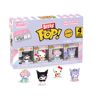 Bitty Pop! Hello Kitty and Friends 4-Pack Series 3,  Bitty Pop! Hello Kitty and Friends 4-Pack Series 3, Image 1
