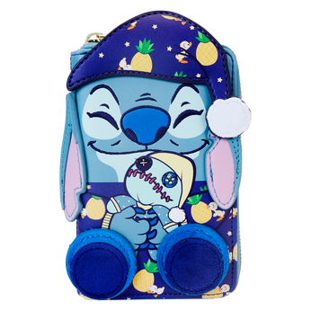 SDCC Limited Edition Bedtime Stitch Glow Zip Around Wallet, Image 1