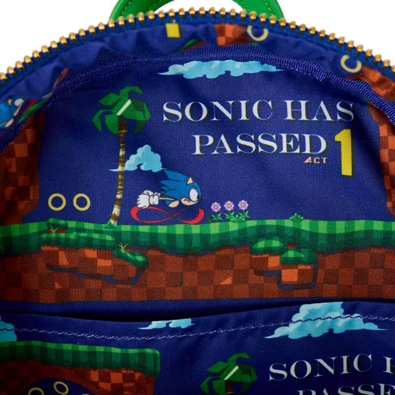 Sonic The Hedgehog Light Up Mini Backpack, , hi-res view 7