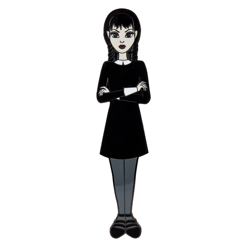 Wednesday Addams Paper Doll Magnetic Pin Set, , hi-res view 4