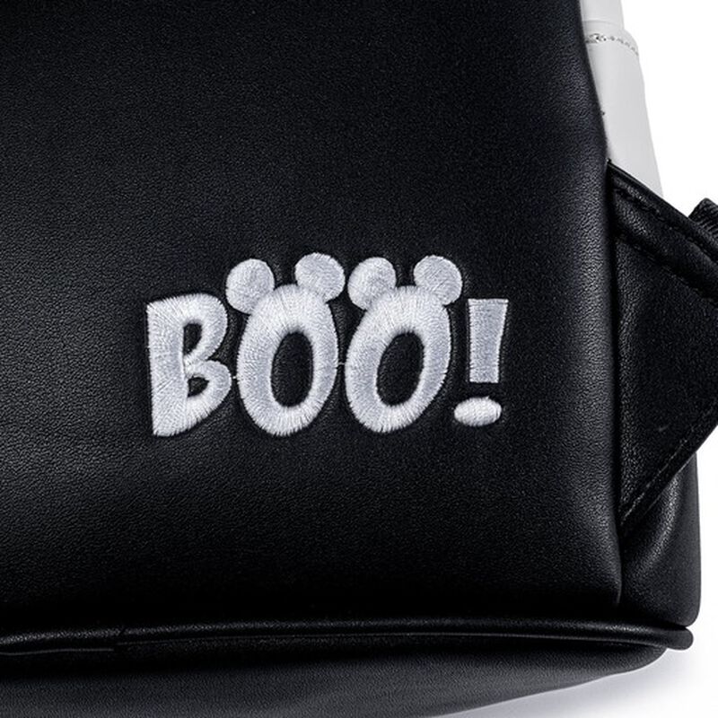 Loungefly X Disney Ghost Mickey Glow In The Dark Cosplay Mini Backpack, , hi-res view 6