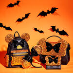 Minnie Mouse Exclusive Halloween Sequin Mini Backpack, , hi-res view 4