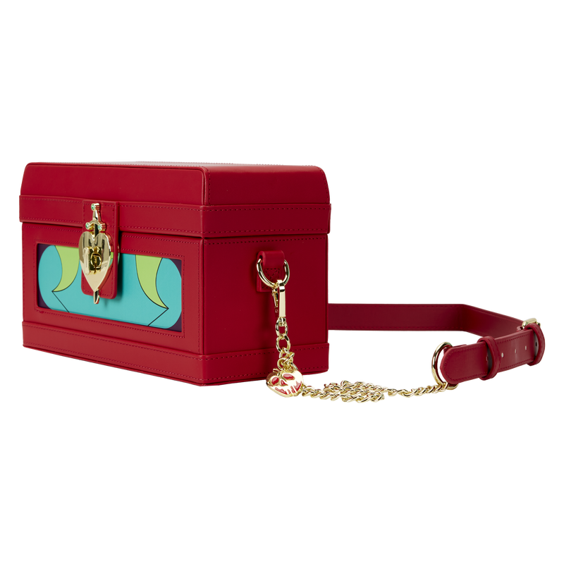 Stitch Shoppe Snow White Exclusive Evil Queen Heart Box Figural Crossbody Bag, , hi-res view 5