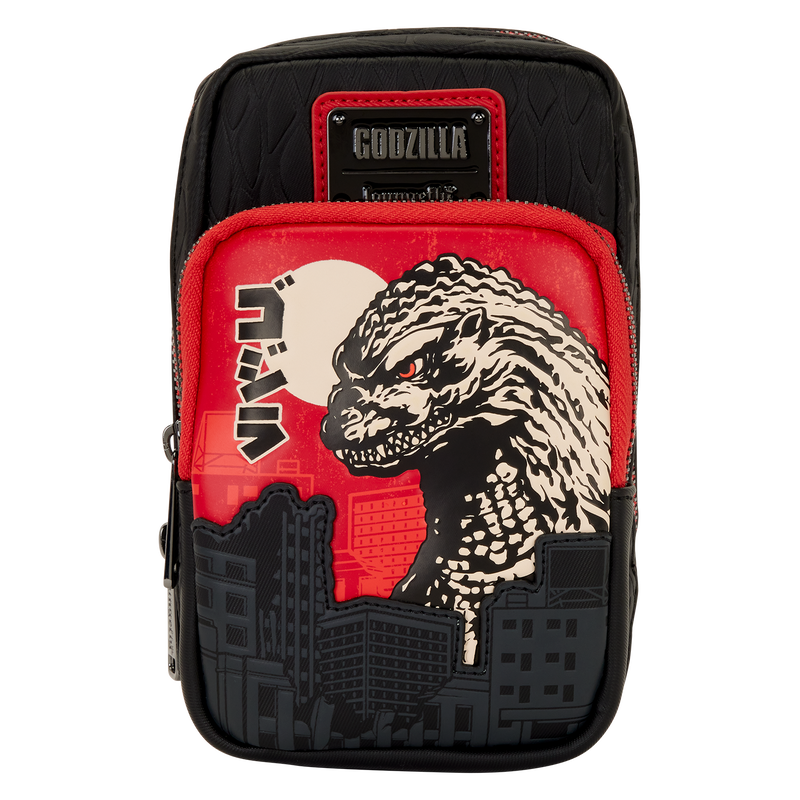 Godzilla Cellphone Crossbody Bag with Coin Bag, , hi-res view 1