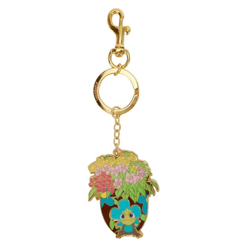 Tangled Pascal Flowers Lenticular Enamel Keychain, , hi-res view 1