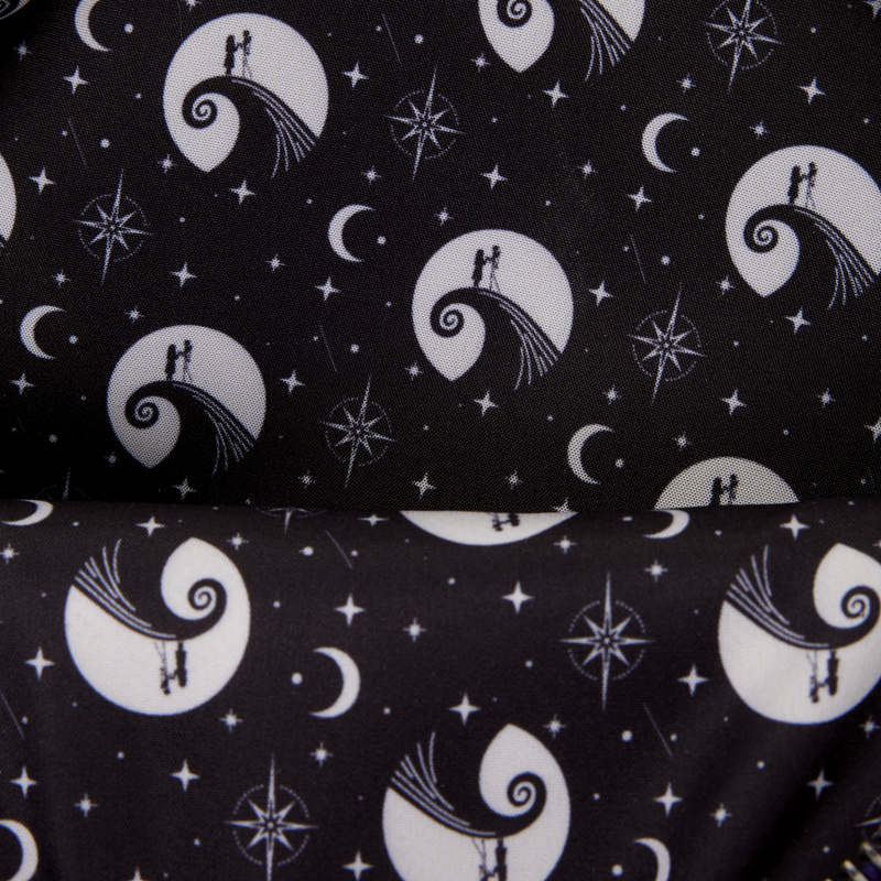 The Nightmare Before Christmas Jack Skellington & Sally Night Sky Mini Backpack, , hi-res view 5