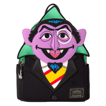 Sesame Street Exclusive Count Von Count Cosplay Mini Backpack, Image 1
