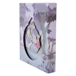 Sleeping Beauty 65th Anniversary Floral Scene 3" Collector Box Sliding Pin, , hi-res view 4