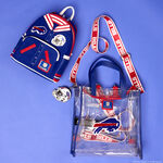 NFL Buffalo Bills Clear Convertible Backpack & Tote Bag, , hi-res view 3