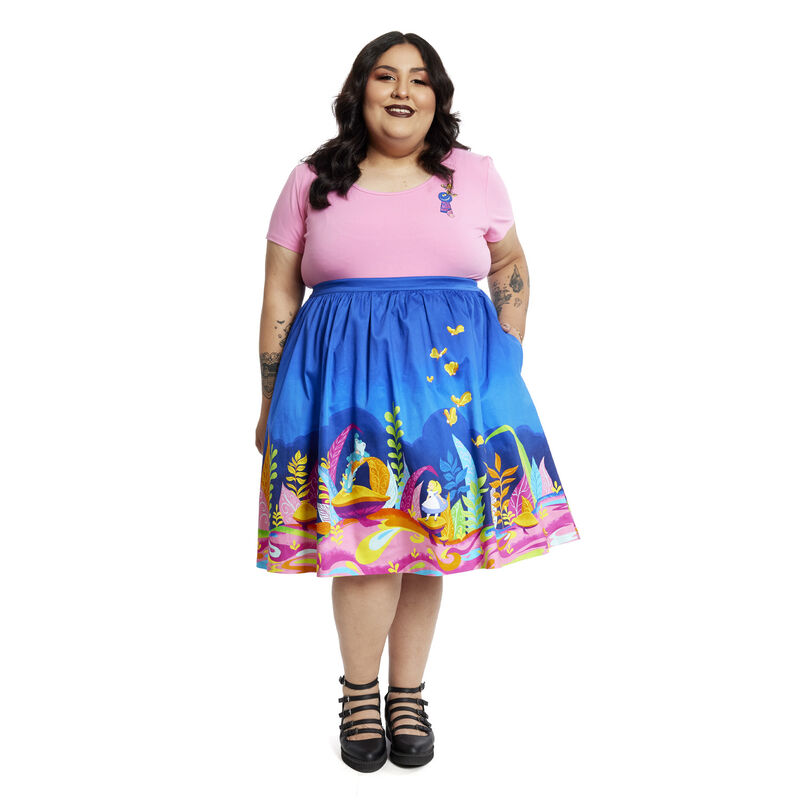 Stitch Shoppe Alice in Wonderland Caterpillar Dream Sandy Skirt, , hi-res view 11
