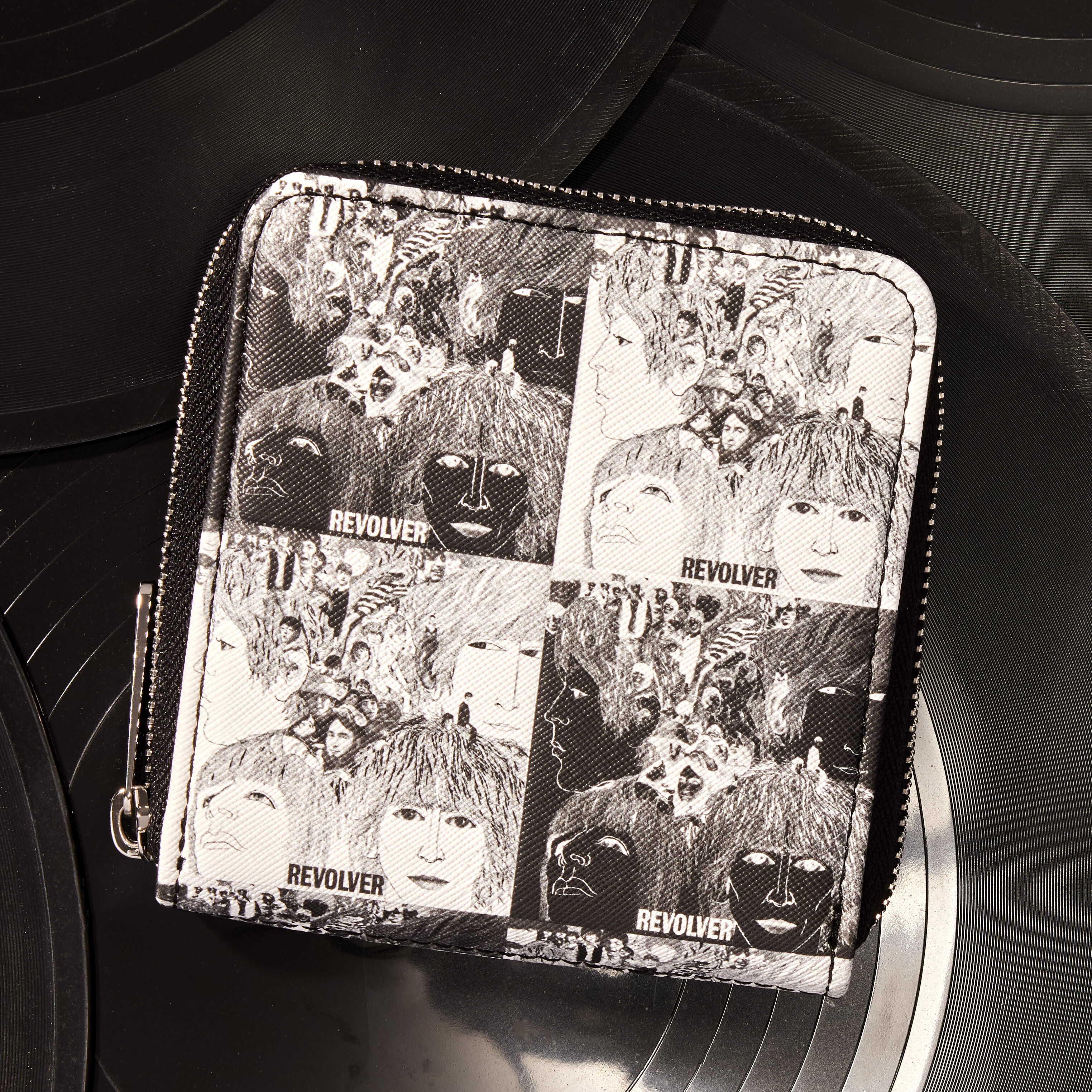 The Beatles Revolver Album Cover Zip Around Wallet | Loungefly