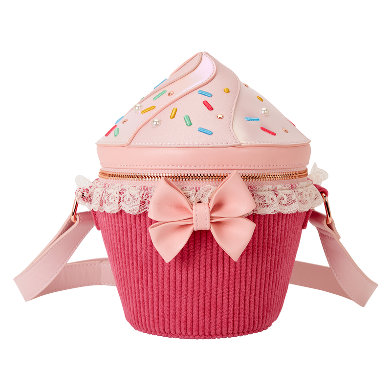 Loungefly Figural Cupcake Crossbody Bag, , hi-res view 1