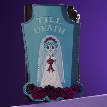 The Haunted Mansion Exclusive The Black Widow Bride Glow Large Card Holder, Image 2