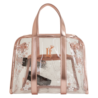 Loungefly Clear Floral Crossbody Bag with Coin Bag, Image 1
