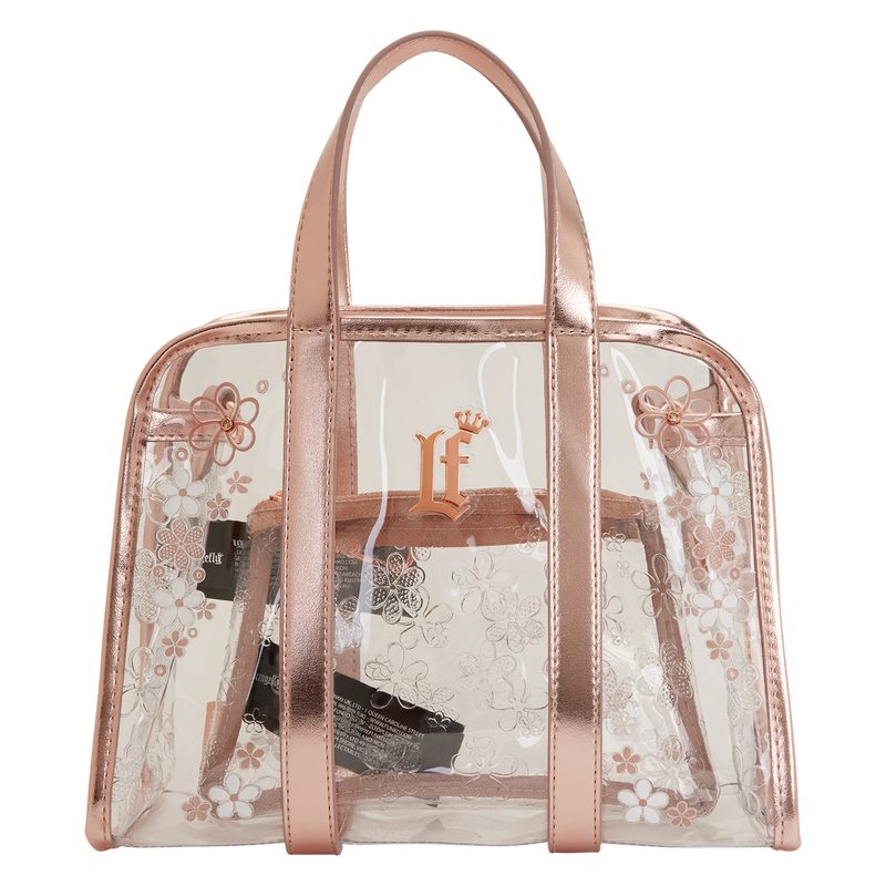 Loungefly Clear Floral Crossbody Bag with Coin Bag, , hi-res view 1
