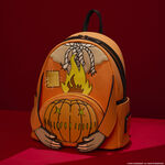 Trick 'R Treat Flaming Pumpkin Head Sam Light Up Glow Mini Backpack, , hi-res view 2