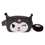 Sanrio Kuromi Cosplay Convertible Nylon Belt Bag with Coin Bag, , hi-res view 1