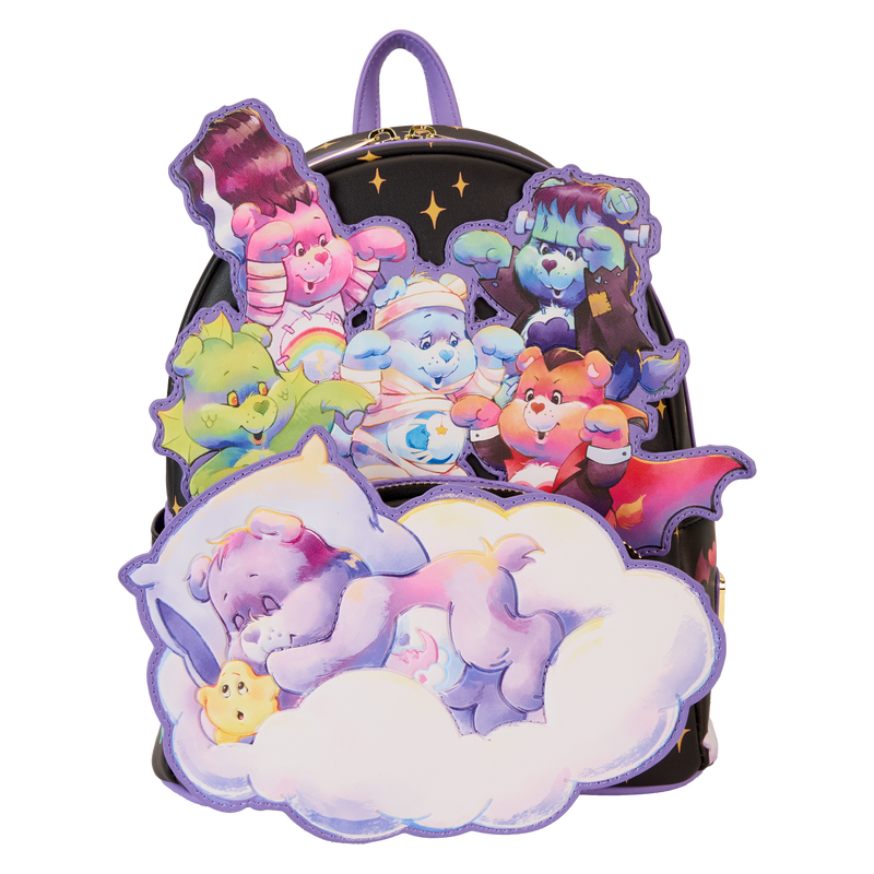 Care Bears x Universal Monsters Scary Dreams Glow Mini Backpack, , hi-res view 1