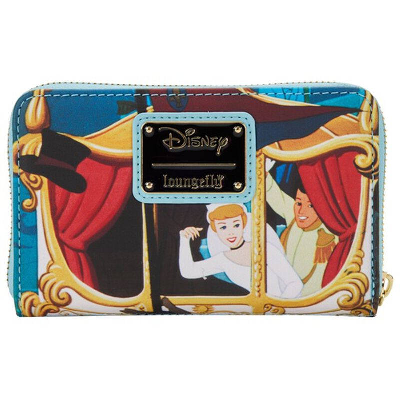 Cinderella Princess Scenes Zip Around Wallet, , hi-res image number 3