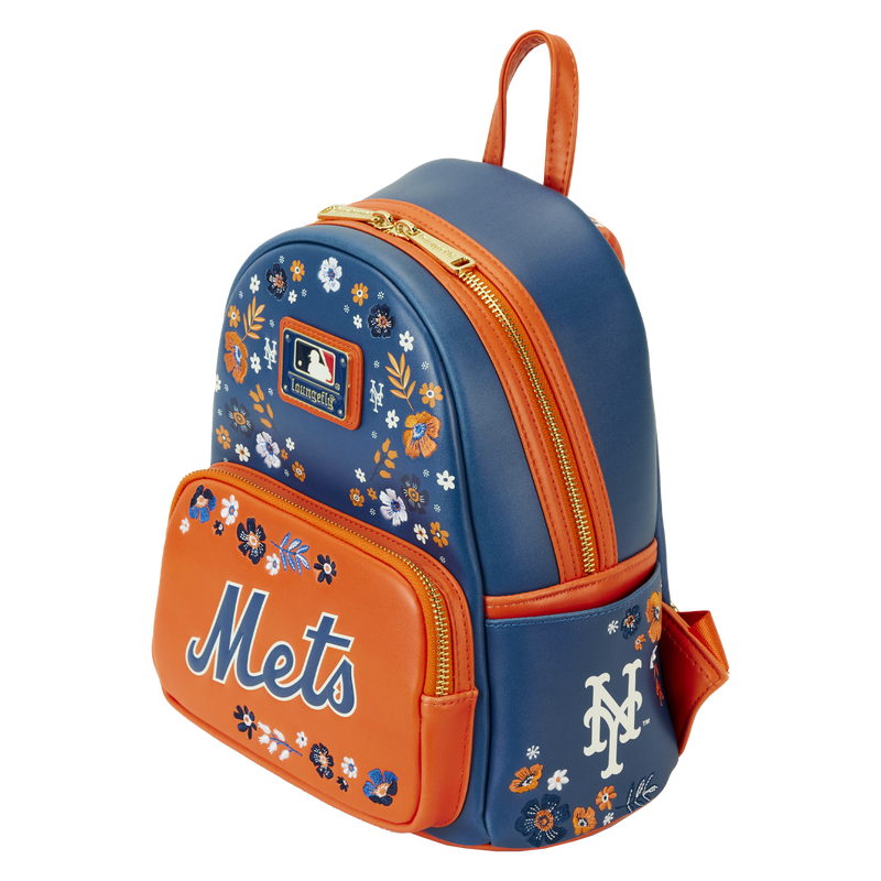MLB New York Mets Floral Mini Backpack, , hi-res view 4