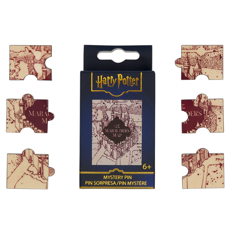 Harry Potter Exclusive The Marauder's Map Puzzle Mystery Box Pin, , hi-res view 1