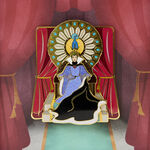 Snow White Evil Queen Throne Layered Pin, , hi-res view 5