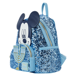 Mickey Mouse Hanukkah Sequin Glow Mini Backpack, , hi-res view 3