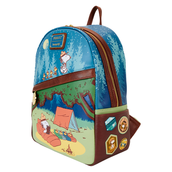 Peanuts 50th Anniversary Snoopy's Beagle Scouts Mini Backpack, Image 2