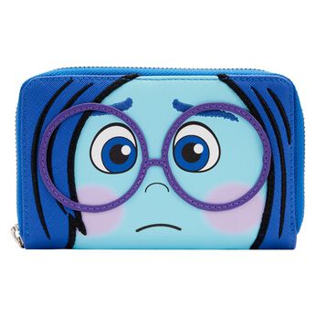 Exclusive - Inside Out Sadness Cosplay Zip Around Wallet, Image 1