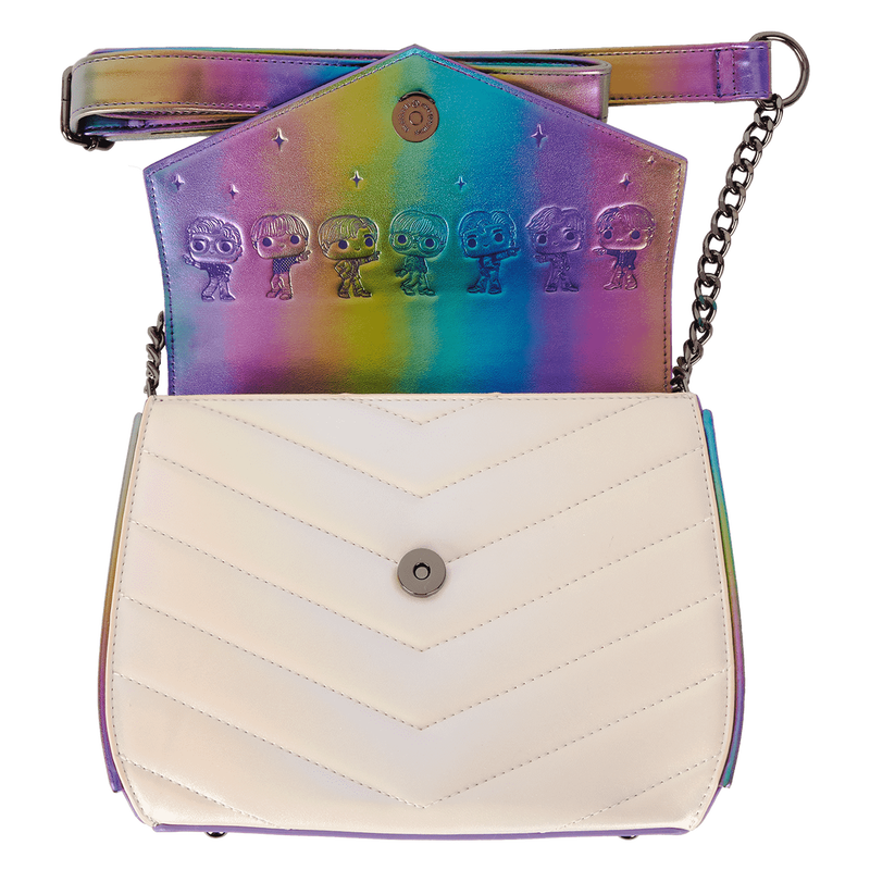 Funko Pop! By Loungefly BTS Iridescent Quilted Crossbody Bag, , hi-res view 9