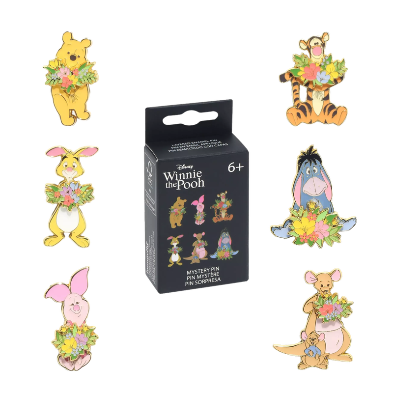 Winnie the Pooh Floral Characters Mystery Box  Pin - Disney, , hi-res view 1