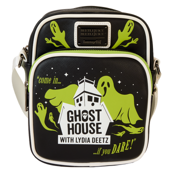 Beetlejuice Beetlejuice Ghost House Glow Crossbody Bag, Image 1