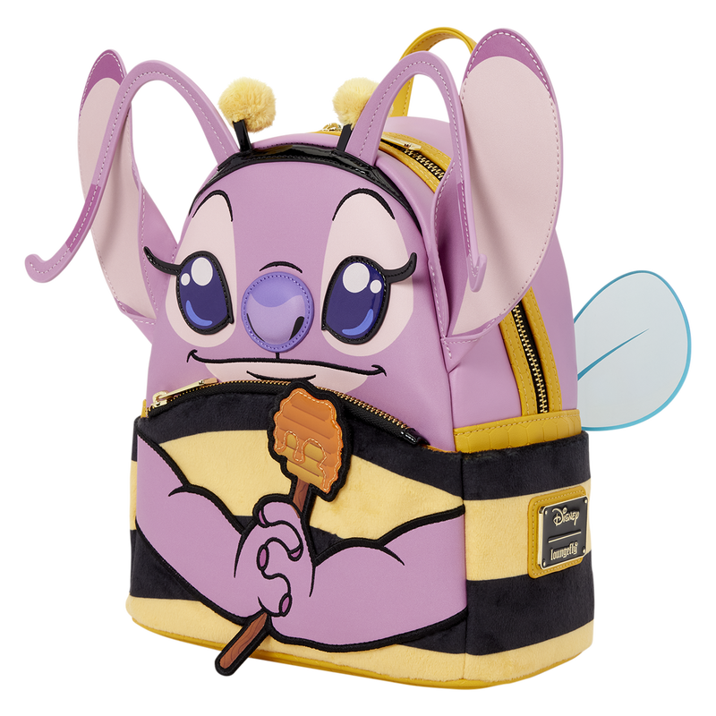 Lilo & Stitch Angel Bumblebee Costume Cosplay Mini Backpack, , hi-res view 3