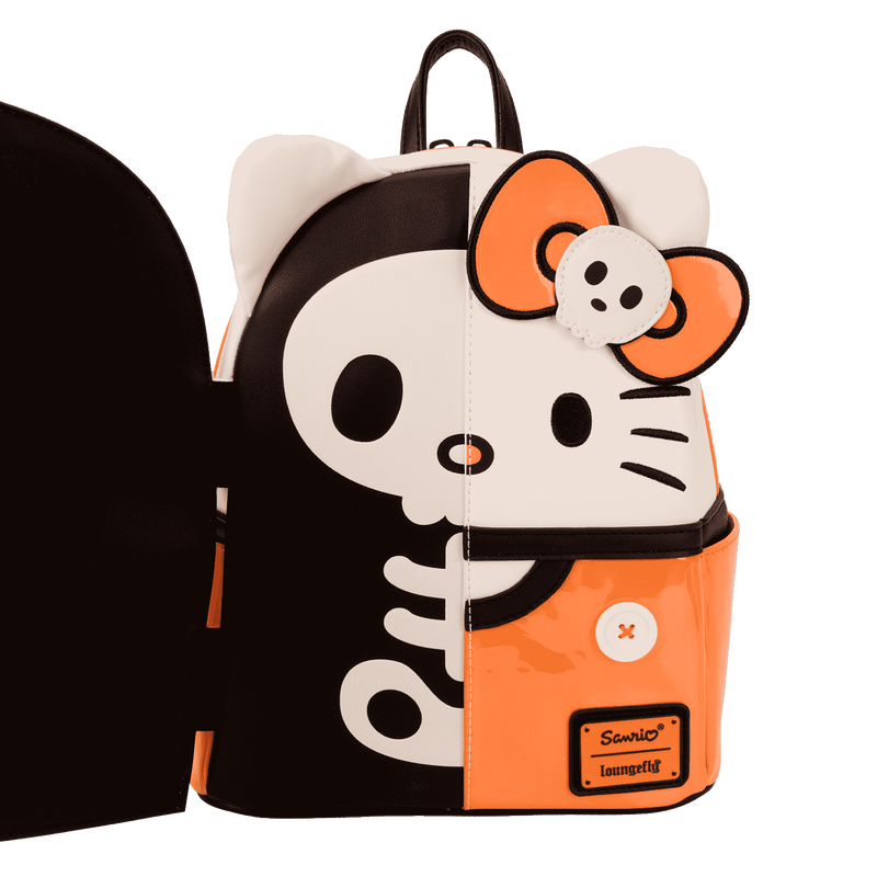 NYCC Limited Edition Sanrio Hello Kitty Skeleton Costume Glow Mini Backpack, , hi-res view 4